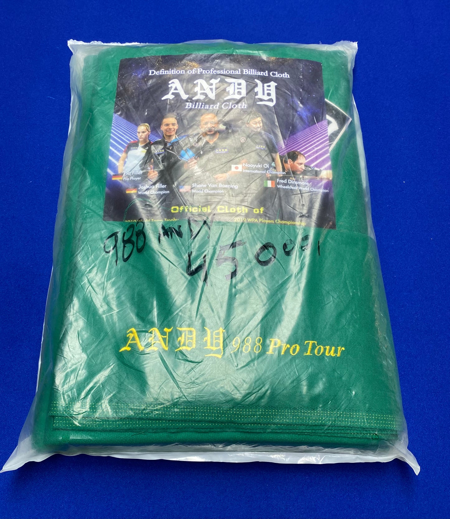 Tapis billard ANDY 988 tour