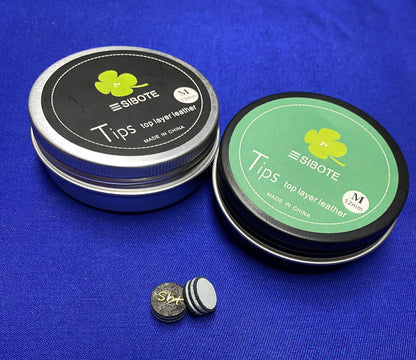 Tete en cuire SIBOTE pour canne de billard