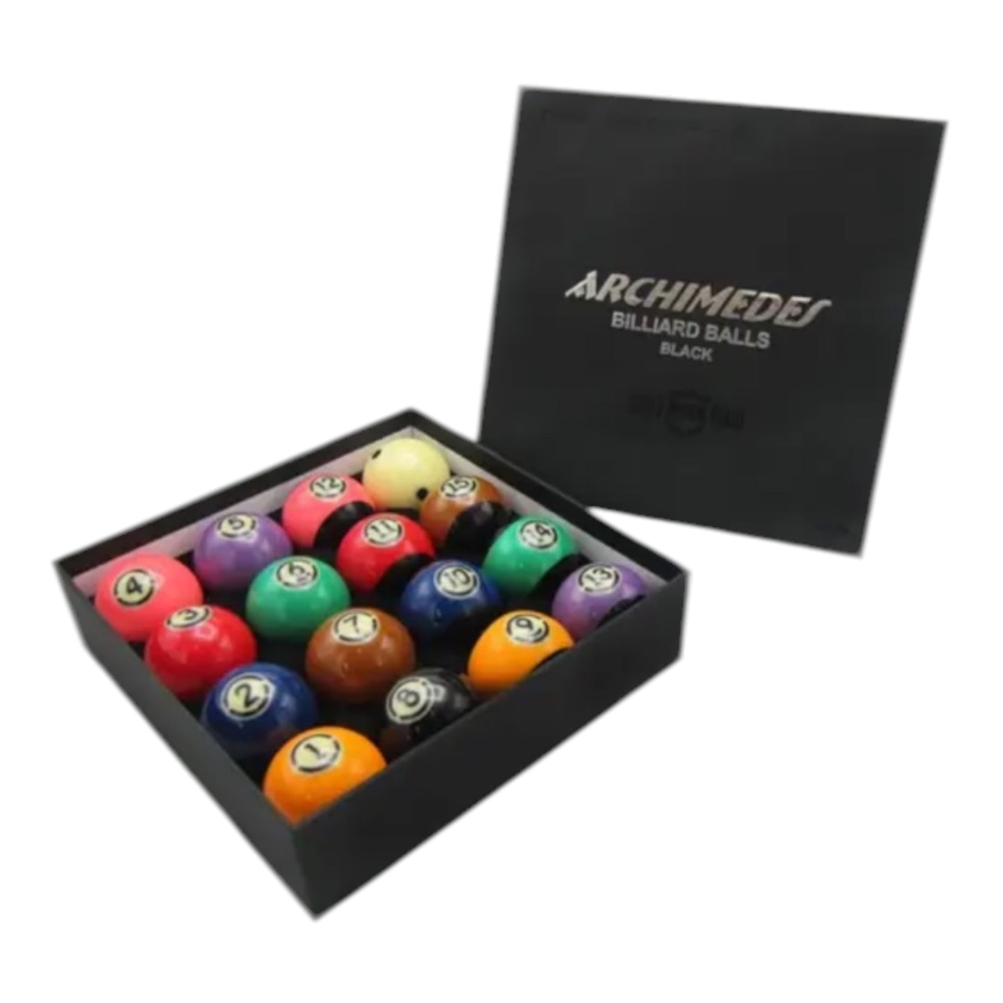 Jeux de Boule Billard Archimedes Professionnel 57Mm Black